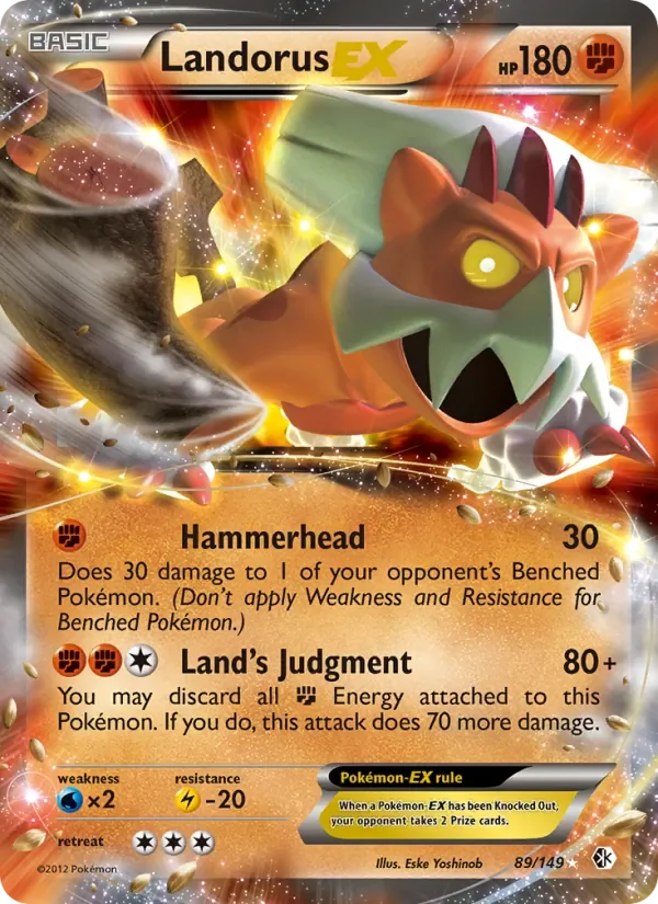 Landorus-EX - Non-holo