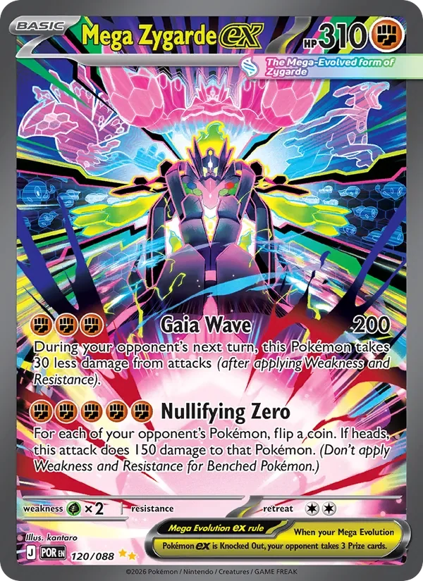 Mega Zygarde ex - Full Art