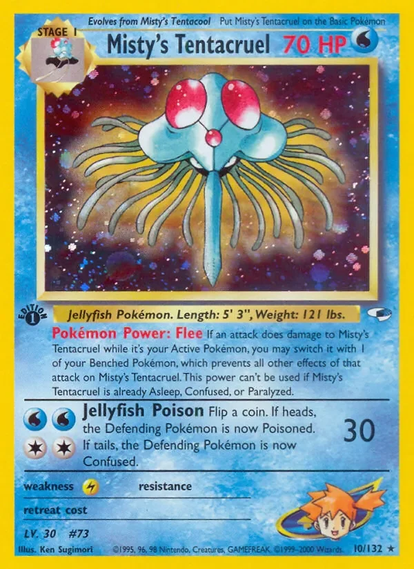 Misty's Tentacruel - Holo