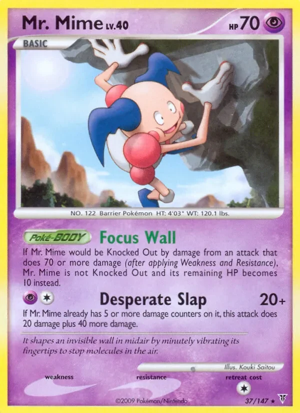 Mr. Mime - Non-holo