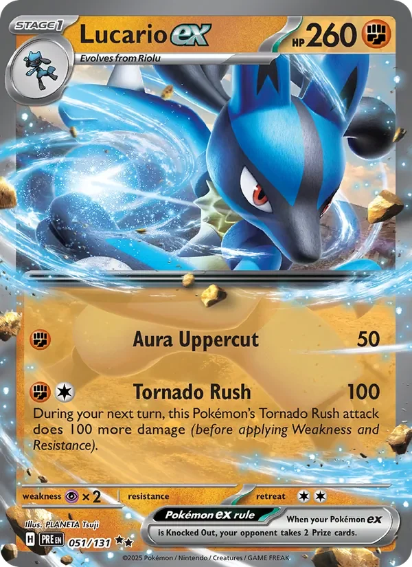 Lucario ex - Holo
