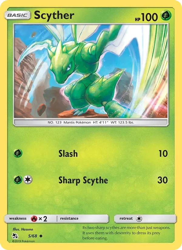 Scyther - Non-holo