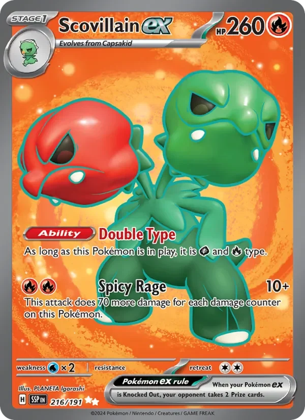 Scovillain ex - Full Art