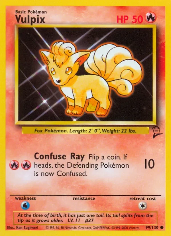 Vulpix - Non-holo