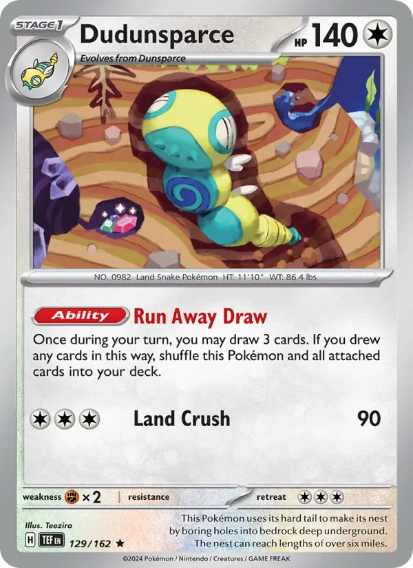 Dudunsparce - Non-holo - League