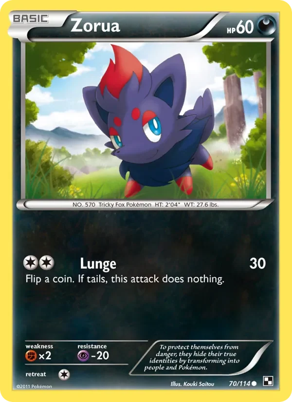 Zorua - Non-holo