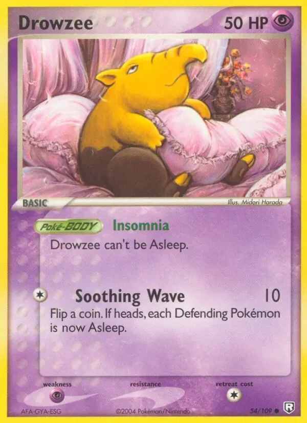 Drowzee - Non-holo