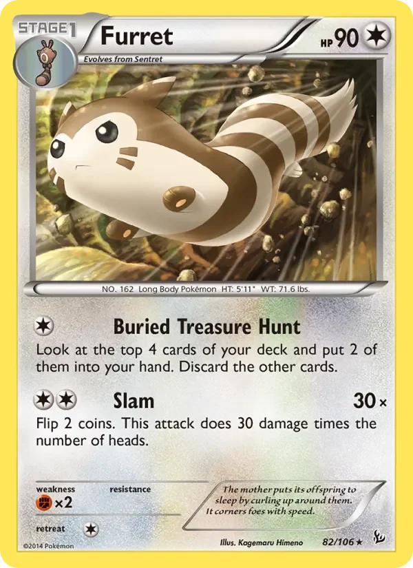 Furret - Non-holo