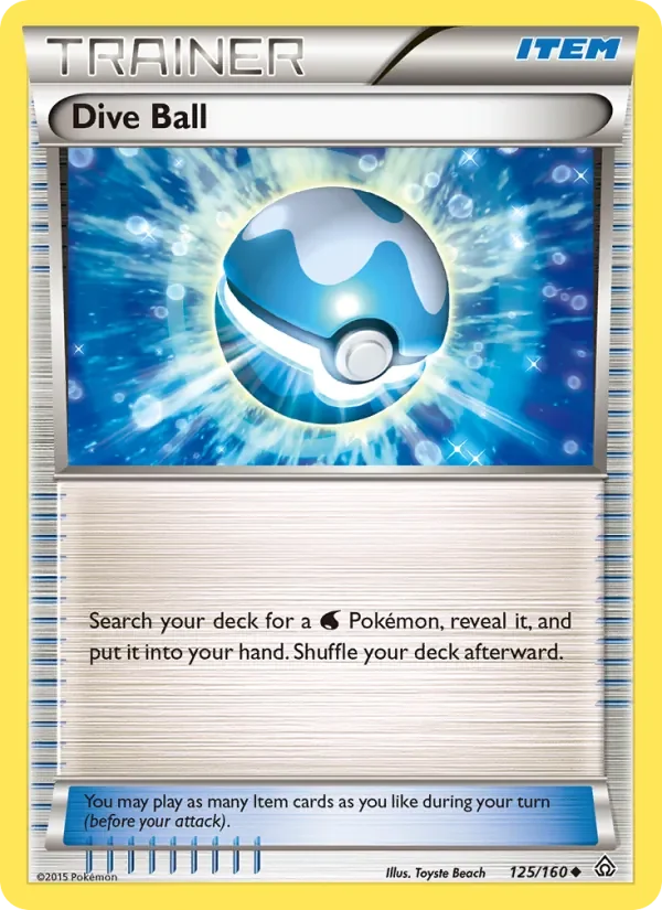 Dive Ball - Non-holo