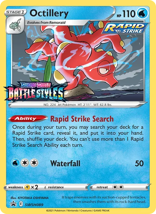 Octillery - Holo - Set Logo
