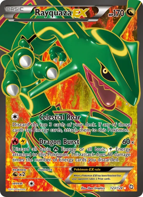 Rayquaza-EX - Non-holo