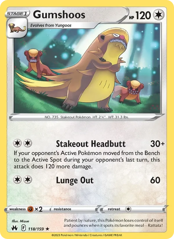 Gumshoos - Non-holo