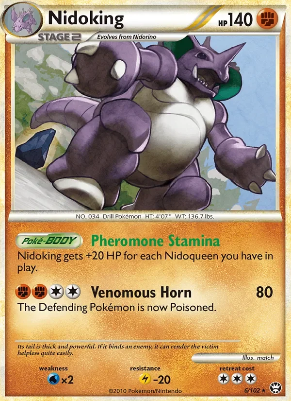 Nidoking - Non-holo