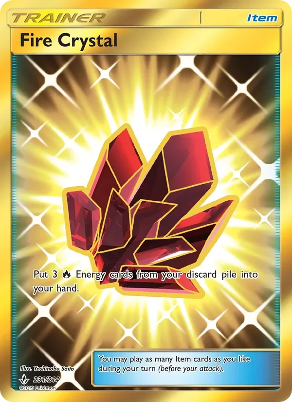 Fire Crystal - Non-holo