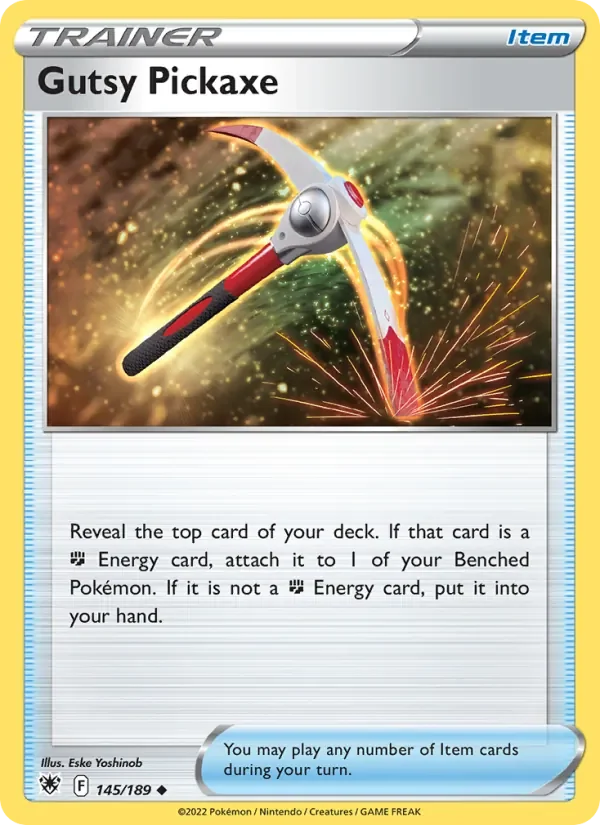 Gutsy Pickaxe - Non-holo