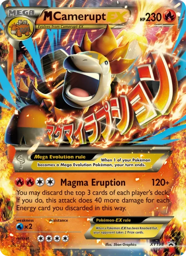M Camerupt-EX - Non-holo
