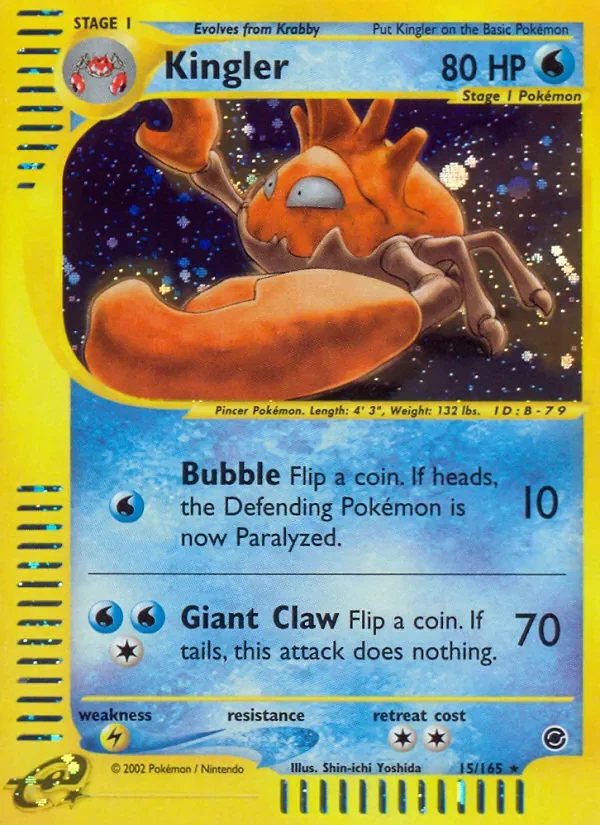 Kingler - Holo