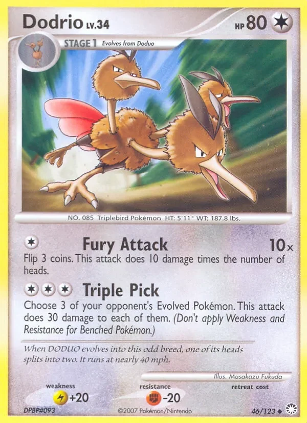 Dodrio - Non-holo