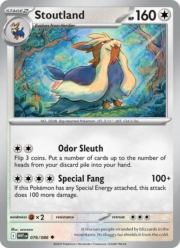 Stoutland - Non-holo
