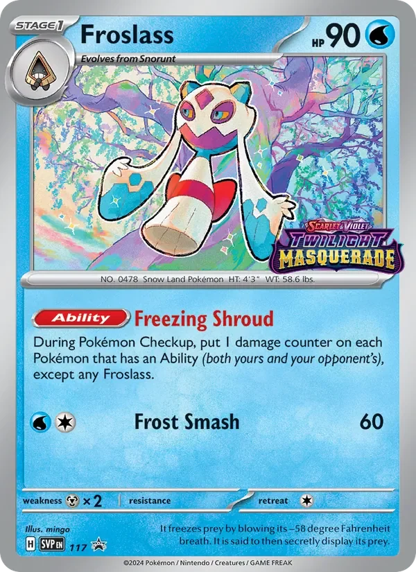 Froslass - Holo - Set Logo