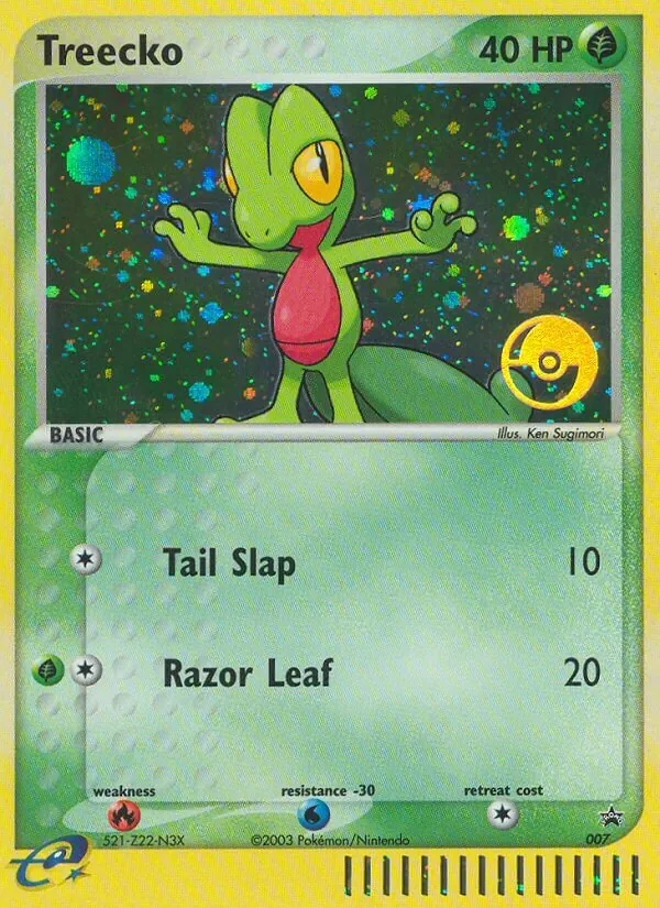 Treecko - Holo - Pop Tournament