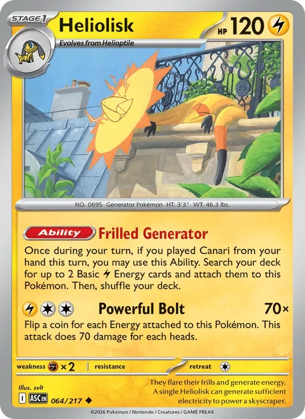 Heliolisk - Non-holo