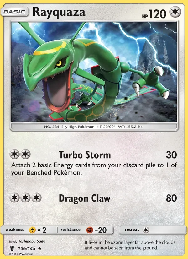Rayquaza - Non-holo