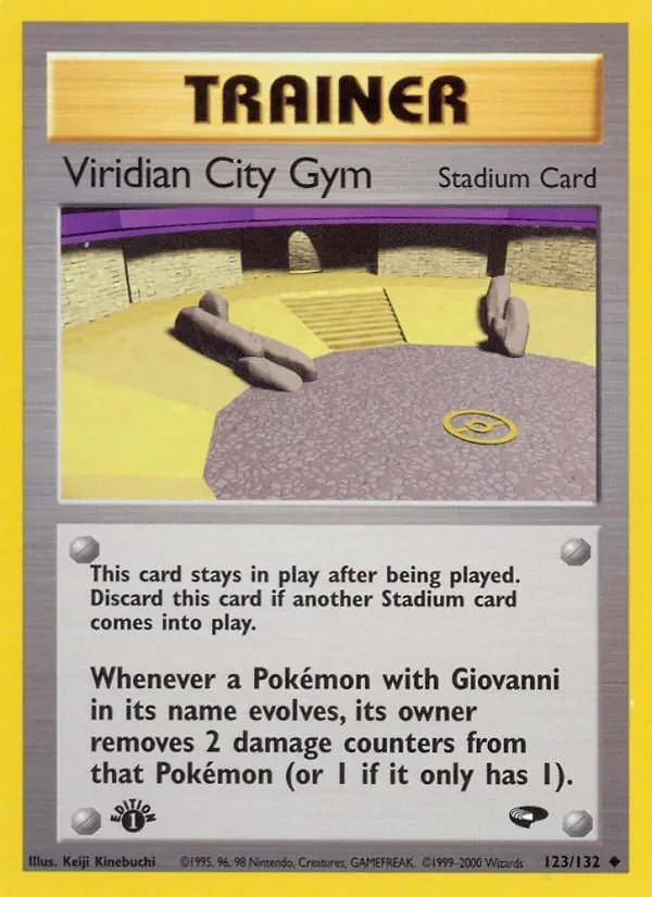 Viridian City Gym - Non-holo