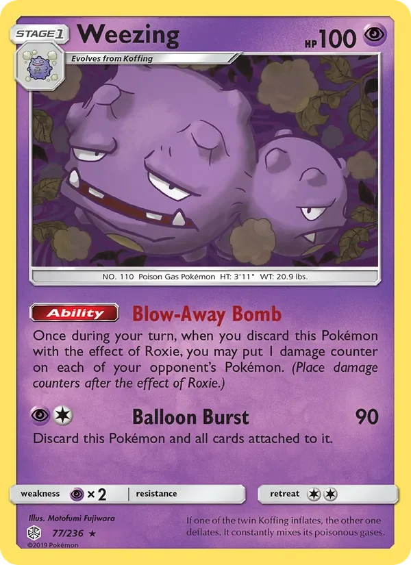 Weezing - Non-holo
