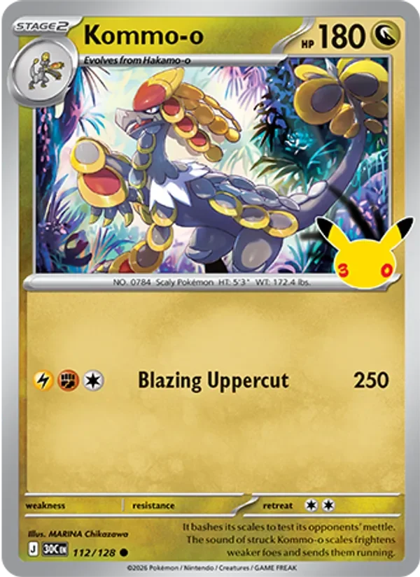 Kommo-o - Non-holo - 30th Anniversary