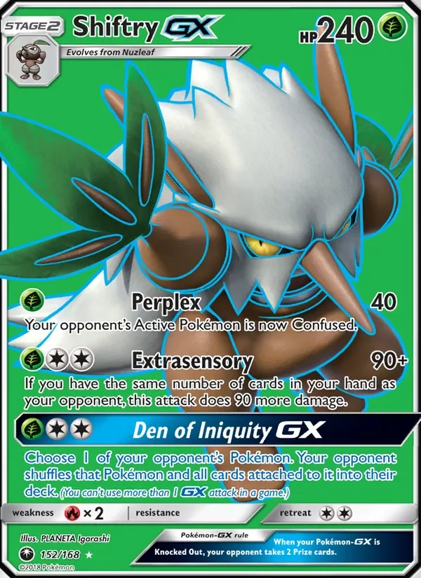 Shiftry GX - Non-holo