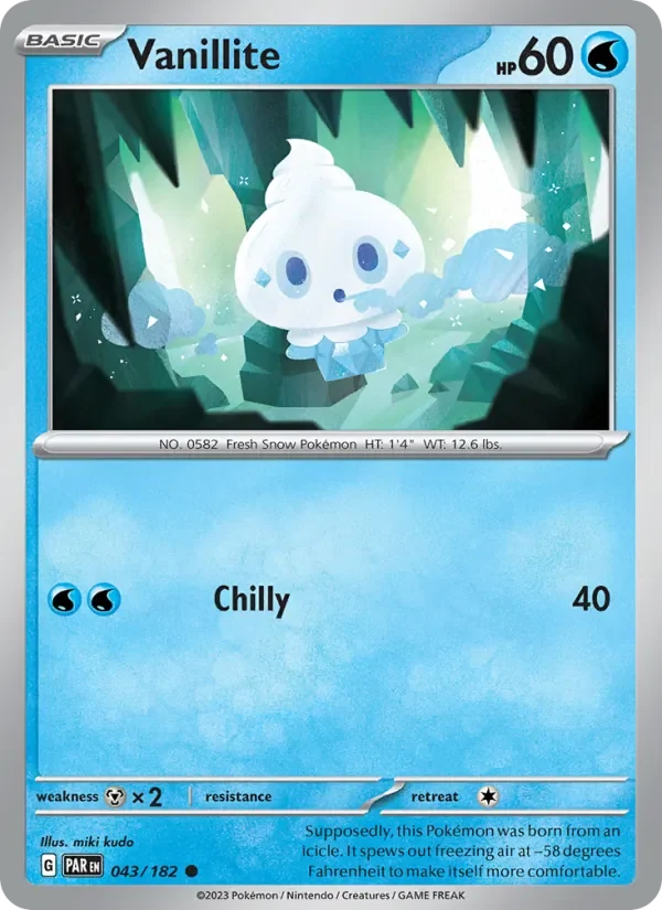 Vanillite - Non-holo
