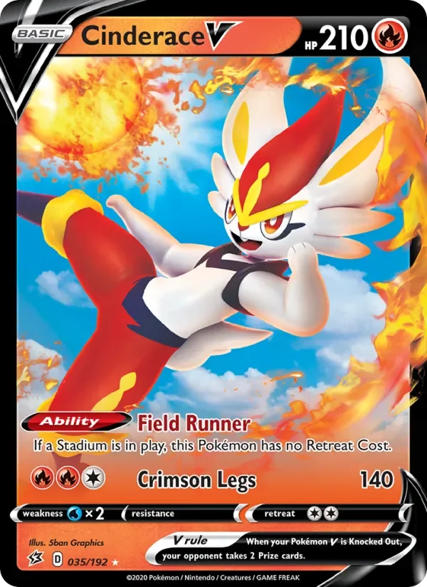 Cinderace V - Holo