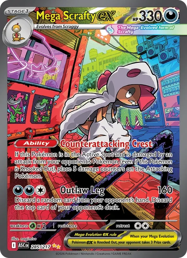 Mega Scrafty ex - Full Art