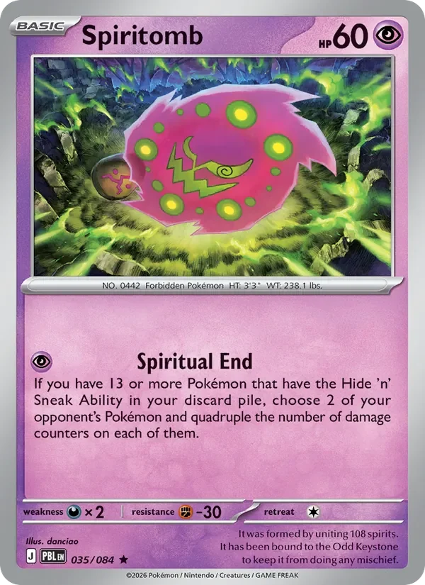 Spiritomb - Non-holo