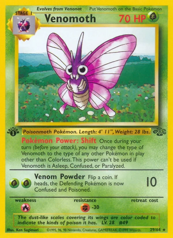 Venomoth - Non-holo