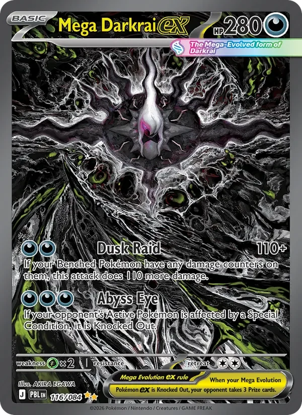 Mega Darkrai ex - Full Art