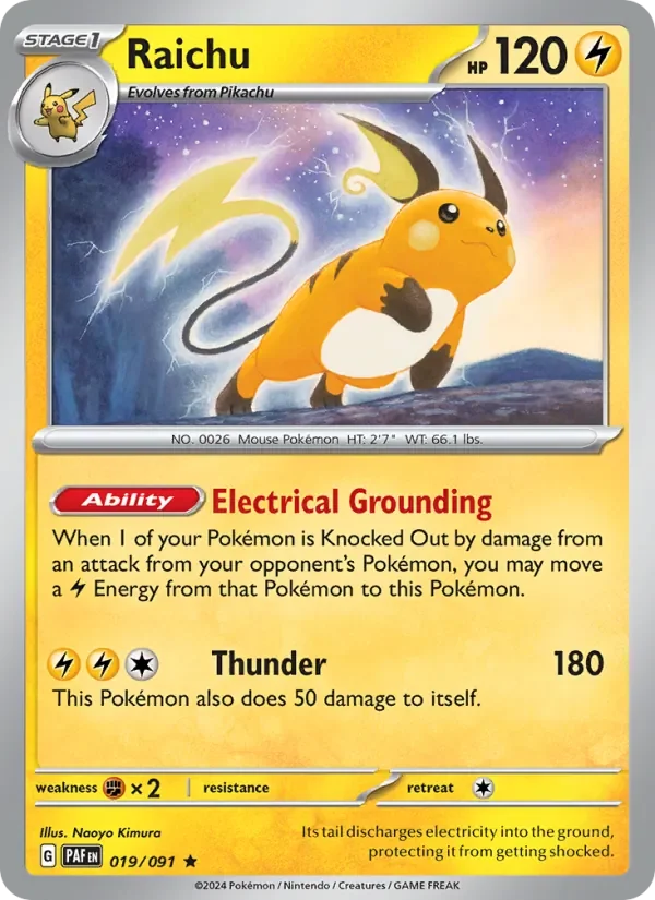 Raichu - Holo