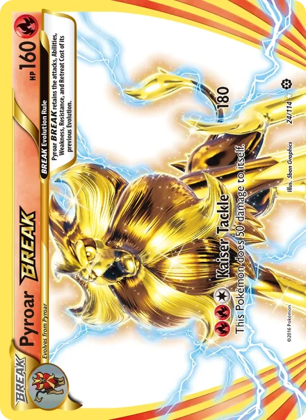 Pyroar BREAK - Non-holo