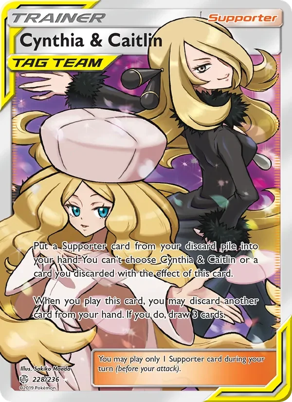 Cynthia & Caitlin - Non-holo