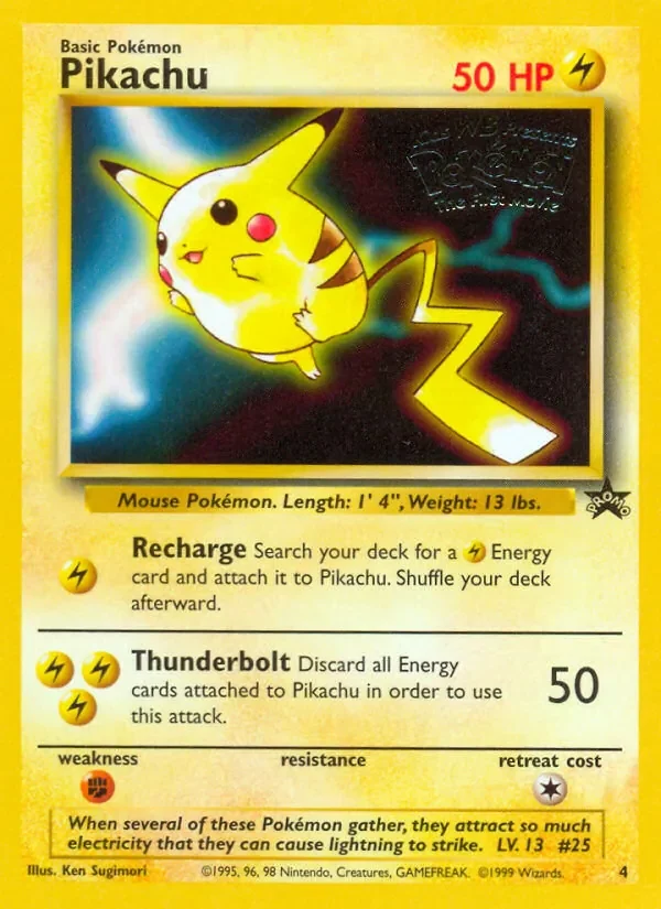 Pikachu - Non-holo - 1st Movie