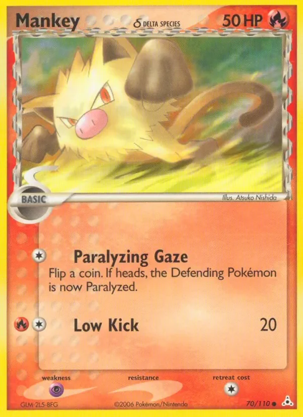 Mankey δ - Non-holo