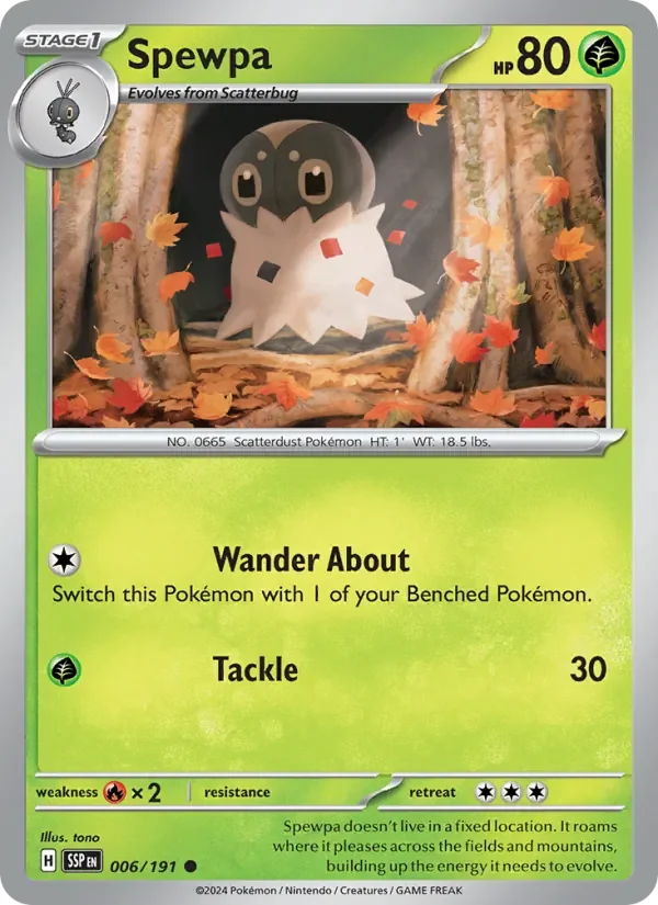 Spewpa - Non-holo