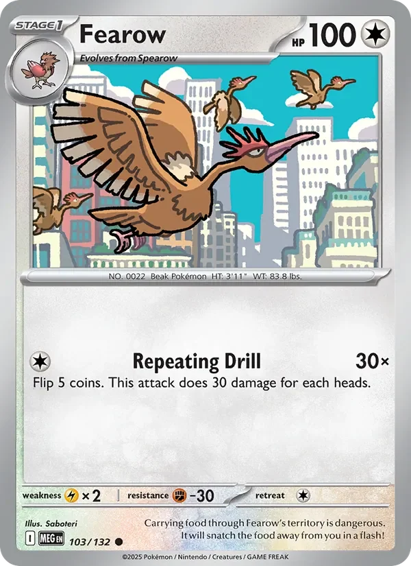 Fearow - Non-holo