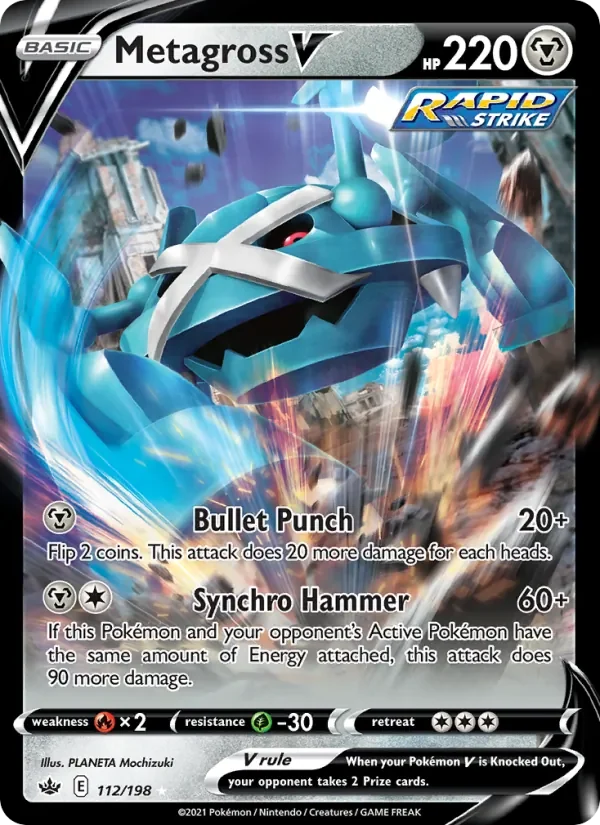 Metagross V - Holo