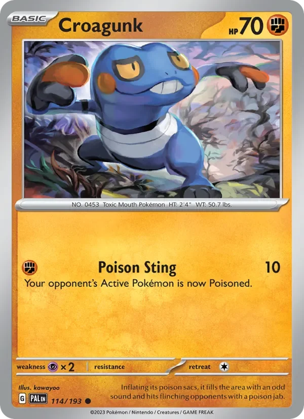 Croagunk - Non-holo