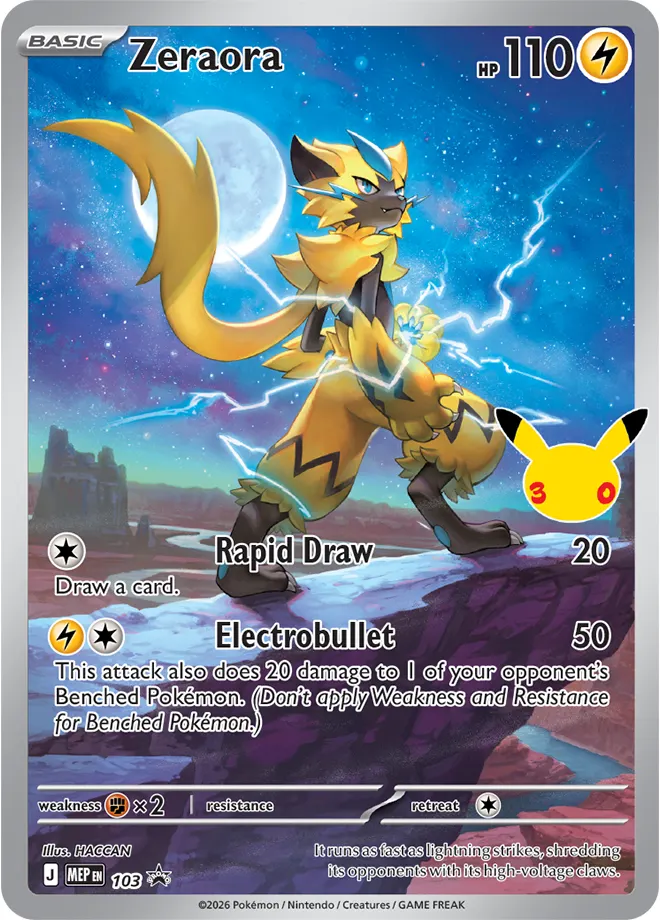 Zeraora - Holo