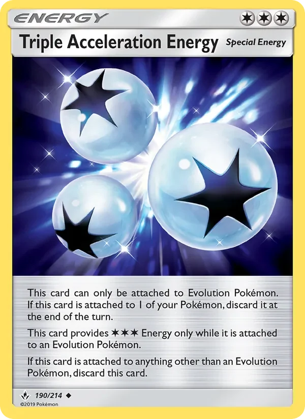 Triple Acceleration Energy - Non-holo