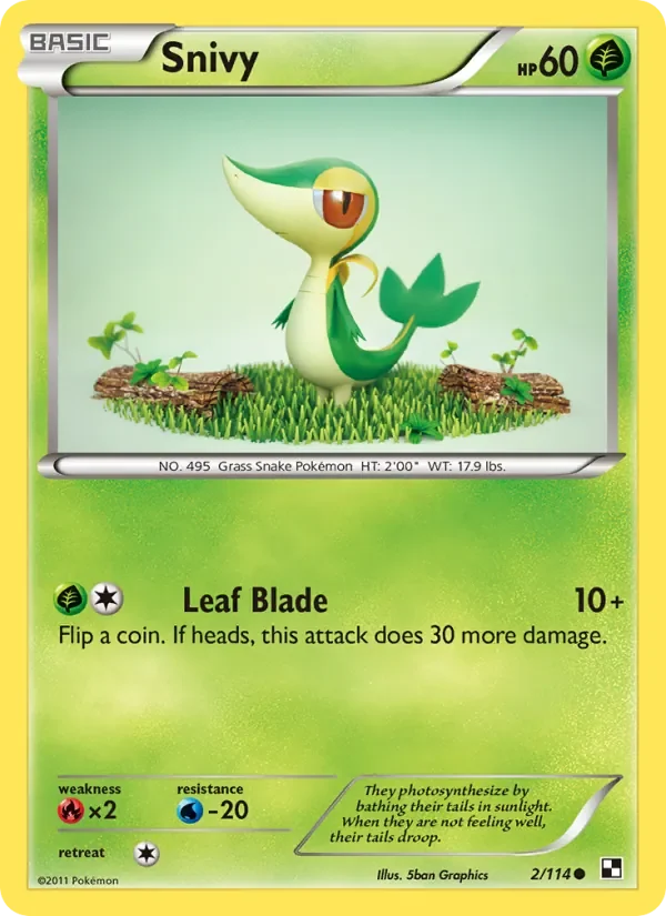 Snivy - Non-holo