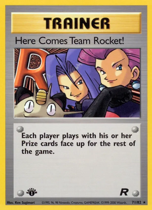 Here Comes Team Rocket! - Non-holo
